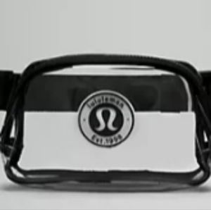 Lululemon Clear Beltbag 1L